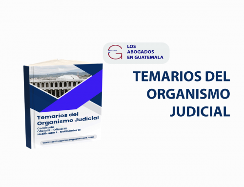 Temario OJ – Temario Organismo Judicial 2022